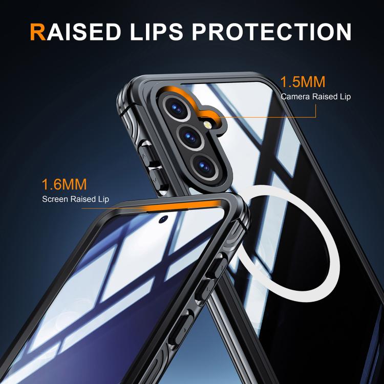 For Samsung Galaxy A36 / A56 RedPepper Tempered Glass MagSafe Phone Case(Purple) - Galaxy Phone Cases by RedPepper | Online Shopping South Africa | PMc TechLife | Buy Now Pay Later Mobicred