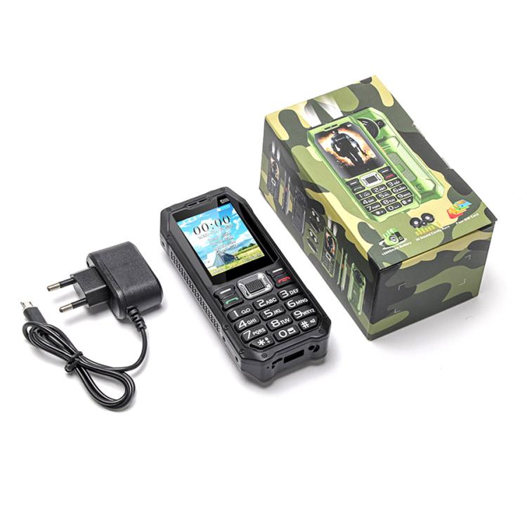 UNIWA M6000 Big Speaker Keypad Phone, 2.4 inch, Dual Flashlights, 21 Keys, SOS, FM, 4 SIM, GSM, Plug:UK Plug(Black) - free shipping - PMc TechLife - Order now!