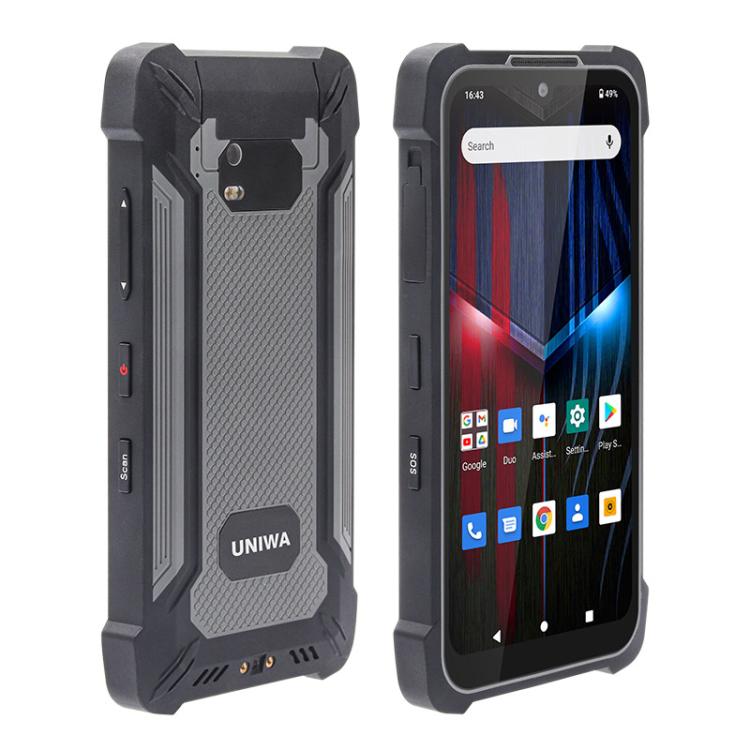 UNIWA P551 Handheld PDA Rugged Phone, 4GB+64GB, 5.5 inch Android 11 Mediatek MT6765 Helio P35 Octa Core, Network: 4G, Plug:US Plug(Orange) - free shipping - PMc TechLife - Order now!
