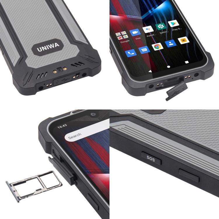 UNIWA P551 Handheld PDA Rugged Phone, 4GB+64GB, 5.5 inch Android 11 Mediatek MT6765 Helio P35 Octa Core, Network: 4G, Plug:EU Plug(Orange) - free shipping - PMc TechLife - Order now!