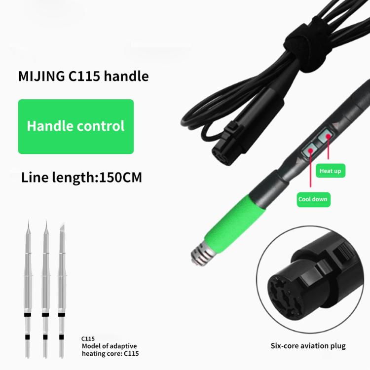 Mijing MJ-H1 Universal Soldering Station Control Handle, Model:C115 - free shipping - PMc TechLife - Order now!