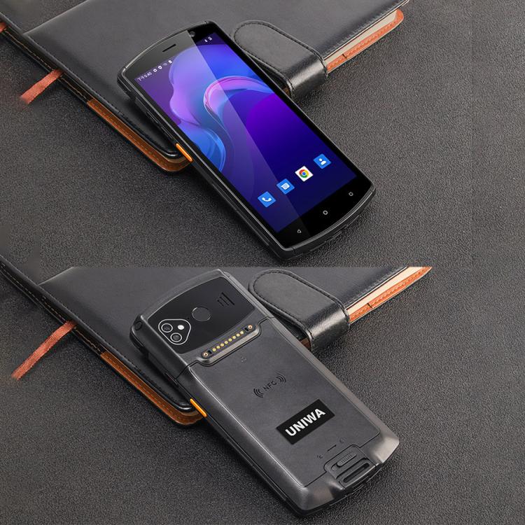 UNIWA V7S PDA Barcode Scanner Rugged Phone, 4GB+64GB, 5.7 inch Android 12 Mediatek MT6762 Octa Core, NFC, Network: 4G, Plug:US Plug(Black) - free shipping - PMc TechLife - Order now!