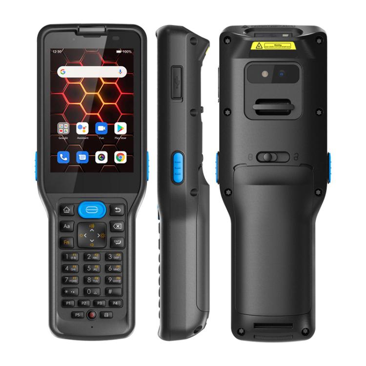 UNIWA V350 Handheld Rugged 2D Barcode Scanner, 4GB+64GB, 3.5 inch Android 12 Mediatek MT6761 Quad Core, T9 Keyboard, NFC, Network: 4G, Plug:EU Plug(Black) - free shipping - PMc TechLife - Order now!