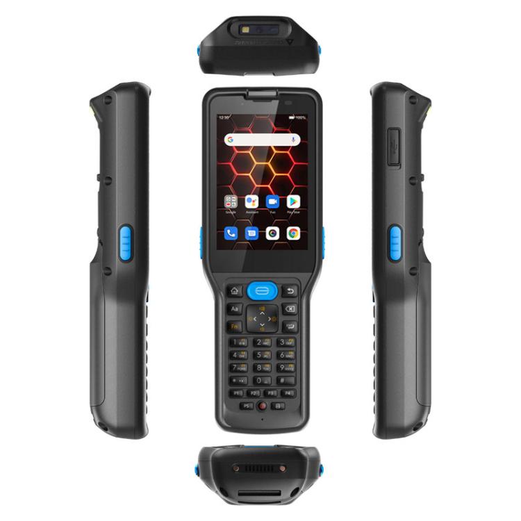 UNIWA V350 Handheld Rugged 2D Barcode Scanner, 4GB+64GB, 3.5 inch Android 12 Mediatek MT6761 Quad Core, T9 Keyboard, NFC, Network: 4G, Plug:UK Plug(Black) - free shipping - PMc TechLife - Order now!