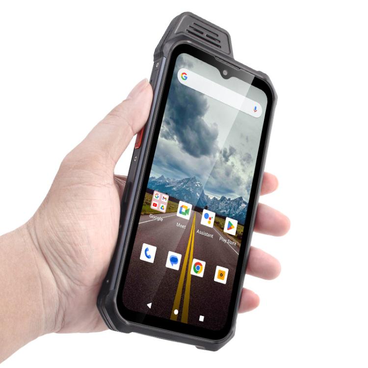 UNIWA W999 Rugged Phone, 8GB+128GB, 6.3 inch Android 13 Mediatek MT6789 Helio G99 Octa Core, NFC, Network: 4G, Plug:EU Plug(Black) - free shipping - PMc TechLife - Order now!