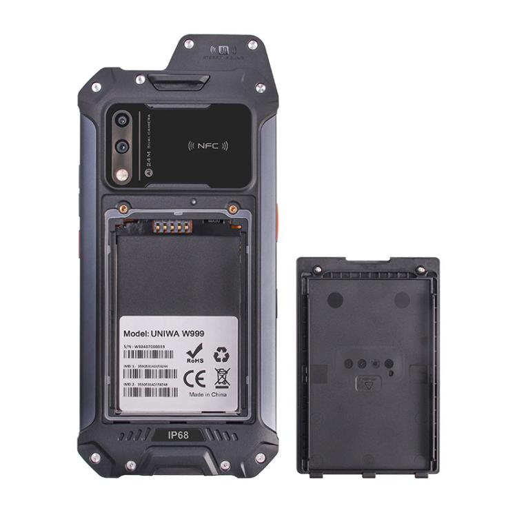 UNIWA W999 Rugged Phone, 8GB+128GB, 6.3 inch Android 13 Mediatek MT6789 Helio G99 Octa Core, NFC, Network: 4G, Plug:AU Plug(Black Orange) - free shipping - PMc TechLife - Order now!