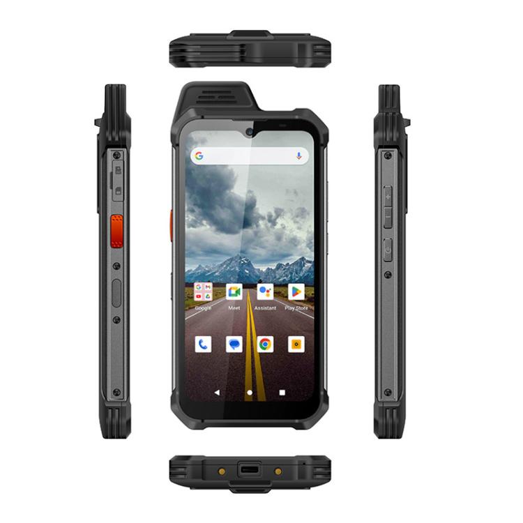 UNIWA W999 Rugged Phone, 8GB+128GB, 6.3 inch Android 13 Mediatek MT6789 Helio G99 Octa Core, NFC, Network: 4G, Plug:AU Plug(Black Orange) - free shipping - PMc TechLife - Order now!