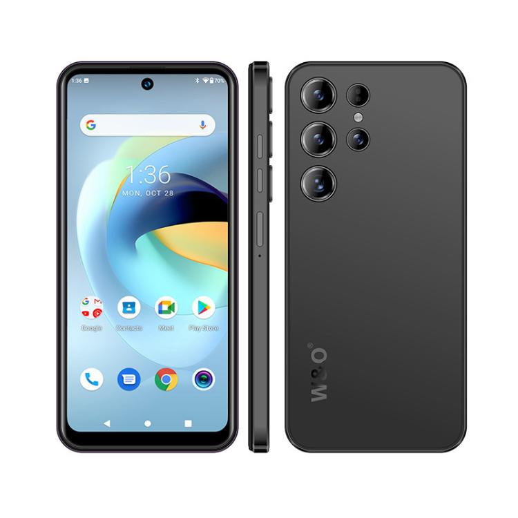 W&O X500 Pro, 4GB+128GB, 6.8 inch Android 10 Mediatek MT6765 Helio P35 Octa Core, Network: 4G, Plug:UK Plug(Black) - free shipping - PMc TechLife - Order now!