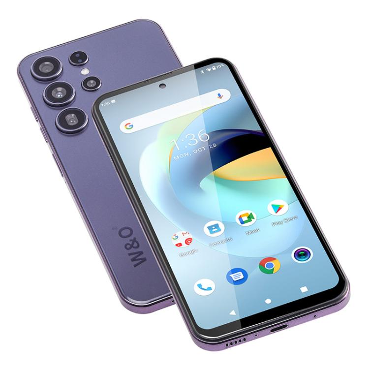 W&O X500 Pro, 4GB+128GB, 6.8 inch Android 10 Mediatek MT6765 Helio P35 Octa Core, Network: 4G, Plug:EU Plug(Purple) - free shipping - PMc TechLife - Order now!
