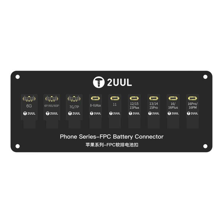 2uul BT03 FPC Battery Connector for iPhone 6 to 16 Pro Max - Test Tools by 2UUL | Online Shopping South Africa | PMC TechLife | Buy Now Pay Later Mobicred
