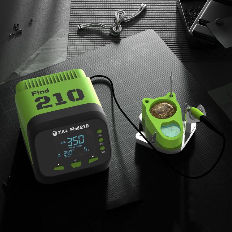 2uul FD01 Find210 60W High-Power AC Transformer Soldering Station, Plug:UK Plug - free shipping - PMc TechLife - Order now!