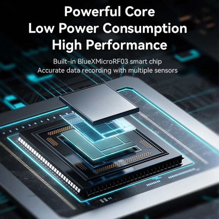 Yesido IO32 Health Monitor Smart Ring, Support Body Temperature / Heart Rate / Blood Pressure / Female Physiological Reminder, Size:65mm Inner Circumference(Black) - free shipping - PMC TechLife - Order now!