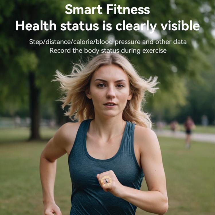 Yesido IO32 Health Monitor Smart Ring, Support Body Temperature / Heart Rate / Blood Pressure / Female Physiological Reminder, Size:60mm Inner Circumference(Black) - free shipping - PMC TechLife - Order now!