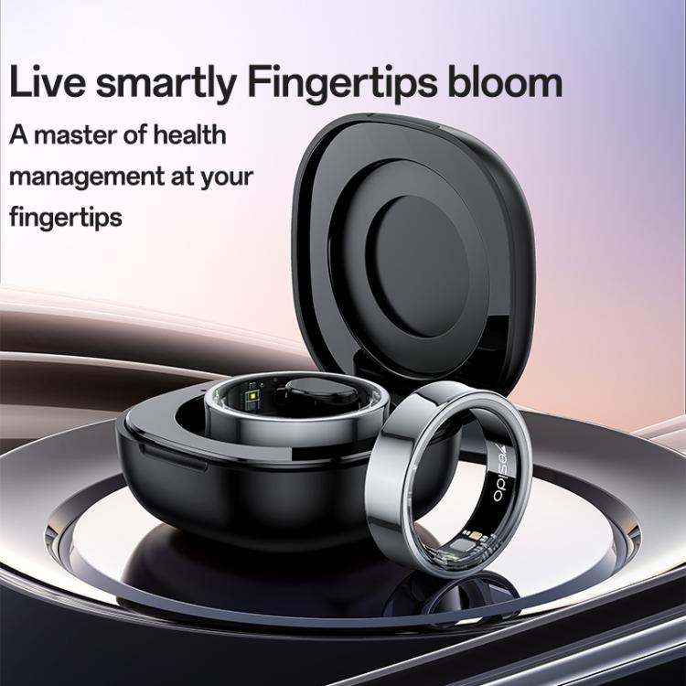 Yesido IO33 Health Monitor Smart Ring, Support Body Temperature / Heart Rate / Blood Pressure / Female Physiological Reminder, Size:65mm Inner Circumference(Black) - free shipping - PMC TechLife - Order now!