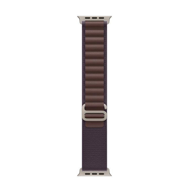 For Apple Watch 42mm / 41mm / 40mm / 38mm Alpine Loop Nylon Watch Band(Indigo Silver Buckle) - free shipping - PMc TechLife - Order now!