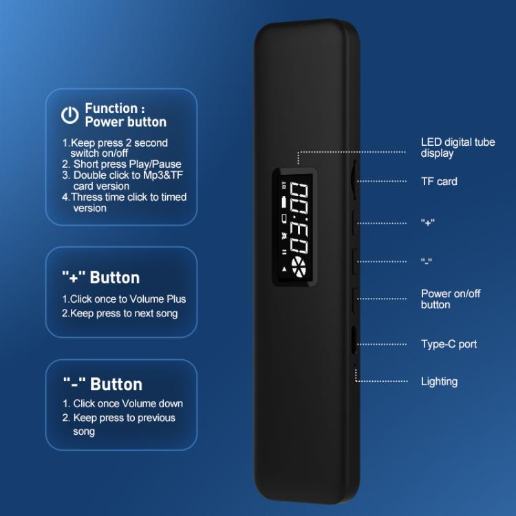 SLEEP BOX Bone Conduction Bluetooth 5.3 Sleep Speaker(White) - free shipping - PMC TechLife - Order now!