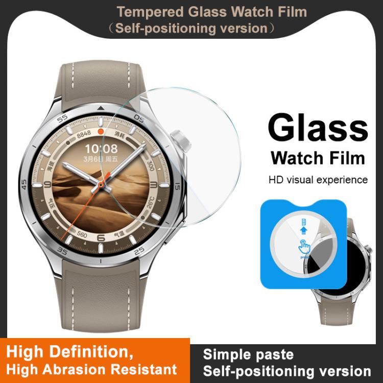 For OPPO Watch X2 imak Tempered Glass Watch Film, Self-positioning Version - free shipping - PMC TechLife - Order now!