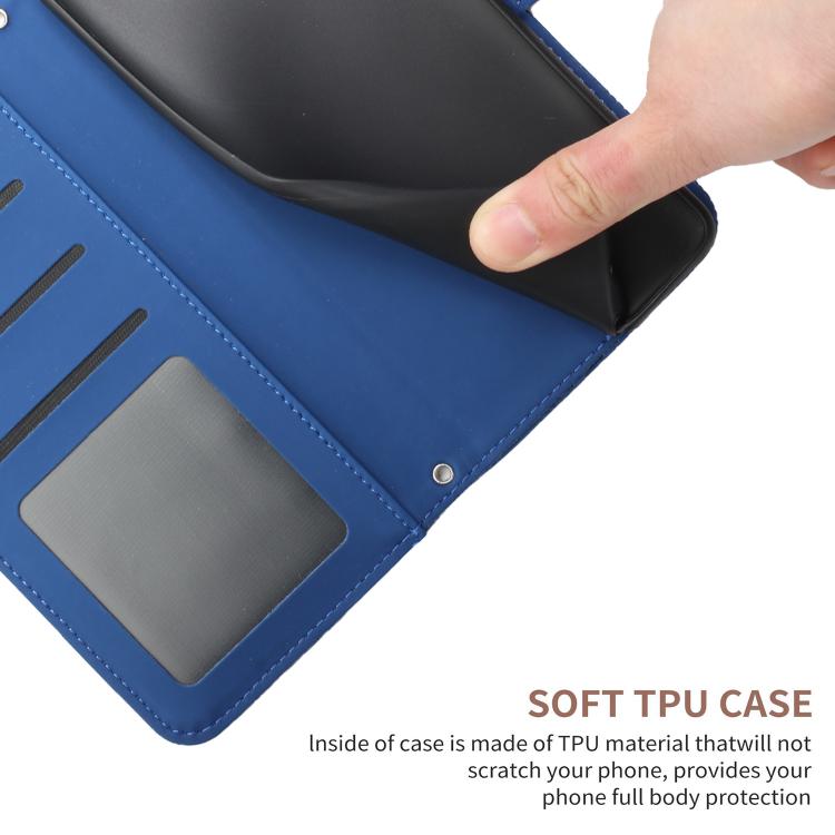 For Tecno Spark 40 Pro 4G Skin Feel Butterfly Embossed Flip Leather Phone Case(Blue) - free shipping - PMC TechLife - Order now!