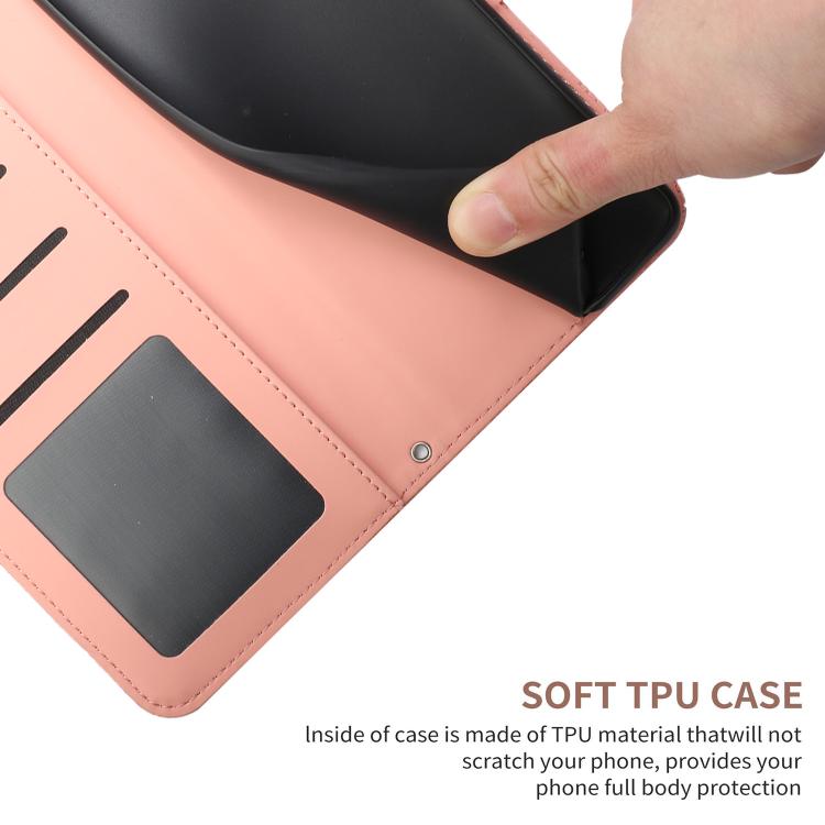 For Tecno Pova 7 4G Skin Feel Butterfly Embossed Flip Leather Phone Case(Pink) - free shipping - PMC TechLife - Order now!