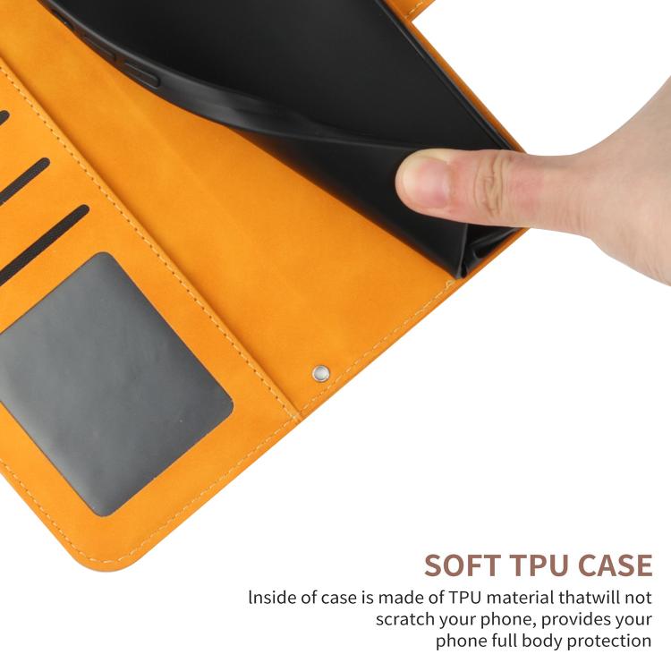 For Infinix Hot 60 Pro+ 4G Skin Feel Sun Flower Embossed Flip Leather Phone Case with Lanyard(Yellow) - free shipping - PMC TechLife - Order now!