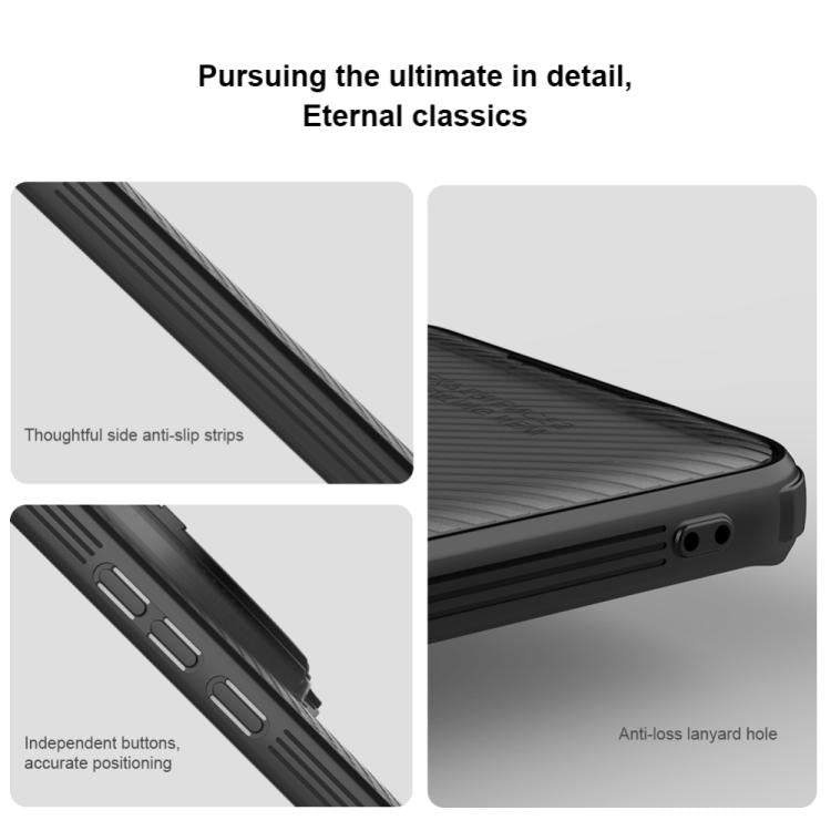 For Xiaomi 15 Ultra NILLKIN CamShield Prop MagSafe Magnetic Translucent PC Phone Case(Black) - free shipping - PMc TechLife - Order now!