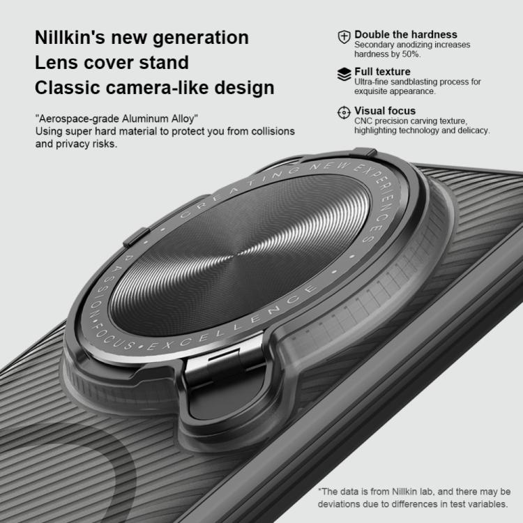 For Xiaomi 15 Ultra NILLKIN CamShield Prop MagSafe Magnetic Translucent PC Phone Case(Black) - free shipping - PMc TechLife - Order now!