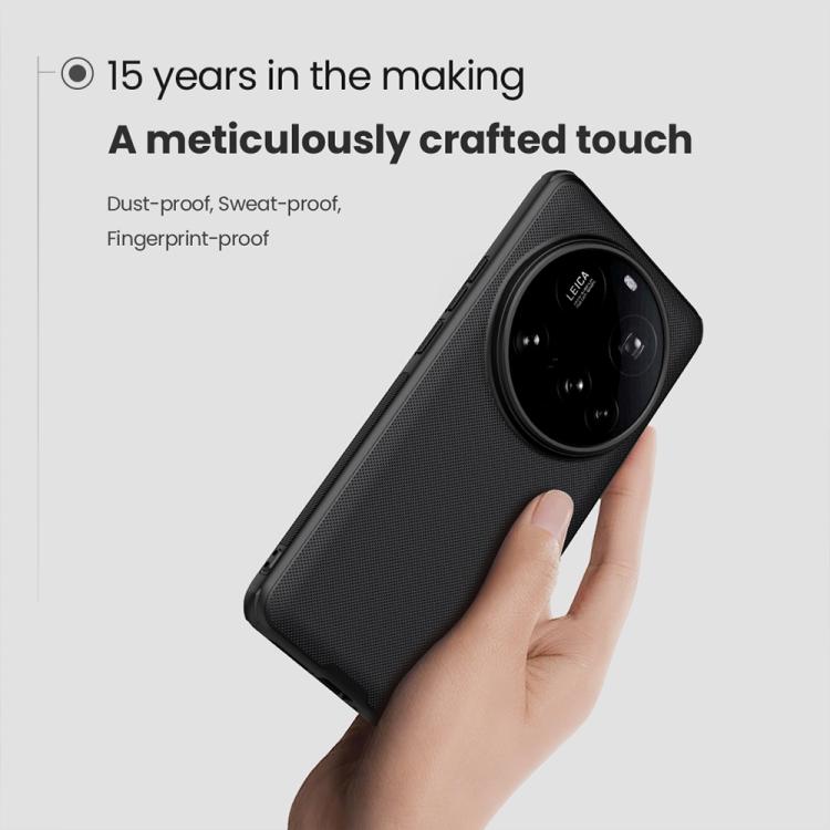 For Xiaomi 15 Ultra NILLKIN Frosted Shield Pro PC + TPU Phone Case(Black) - free shipping - PMc TechLife - Order now!