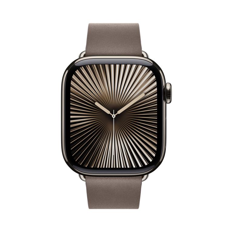 For Apple Watch 46mm / 49mm / 45mm / 44mm Modern Style Leather Watch Band(Dark Brown) - Watch Bands by PMC TechLife | Online Shopping South Africa | PMC TechLife | Buy Now Pay Later Mobicred