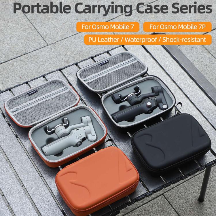 For DJI Osmo Mobile 7 Sunnylife Portable Carrying Case Mini Bag Handbag(Orange) - free shipping - PMC TechLife - Order now!