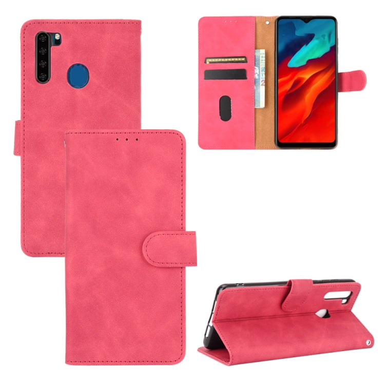 For Blackview A80 Pro Solid Color Skin Feel Magnetic Buckle Horizontal Flip Calf Texture PU Leather Case with Holder & Card Slots & Wallet(Rose Red) - More Brand by PMC Jewellery | Online Shopping South Africa | PMC Jewellery | Buy Now Pay Later Mobicred