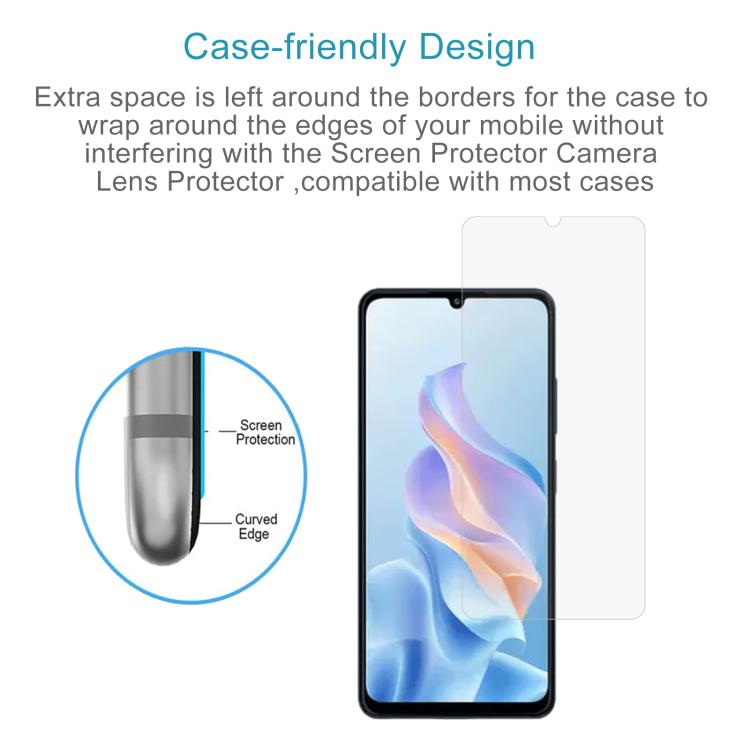 For ZTE Blade A76 4G 10pcs 0.26mm 9H 2.5D Tempered Glass Film - free shipping - PMC TechLife - Order now!