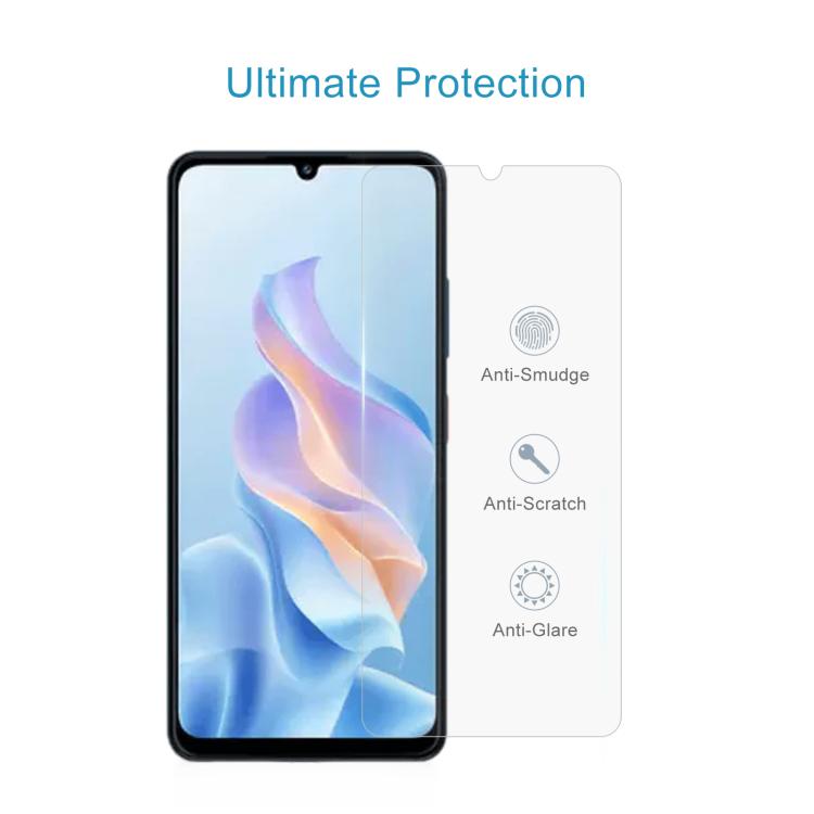 For ZTE Blade A76 4G 10pcs 0.26mm 9H 2.5D Tempered Glass Film - free shipping - PMC TechLife - Order now!