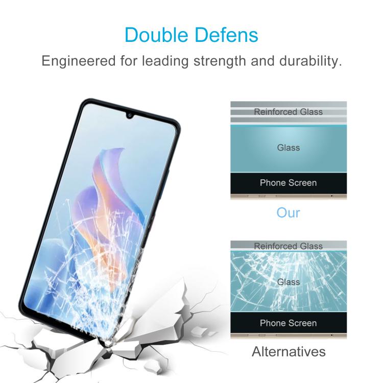 For ZTE Blade A76 4G 10pcs 0.26mm 9H 2.5D Tempered Glass Film - free shipping - PMC TechLife - Order now!