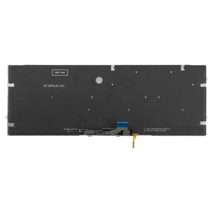 US Version Backlit Laptop Keyboard for Asus UX431 X431 V431 K431 S431 X431FAC UX431U UX431F U4500F(Silver) - Replacement Keyboards by PMc TechLife | Online Shopping South Africa | PMc TechLife | Buy Now Pay Later Mobicred