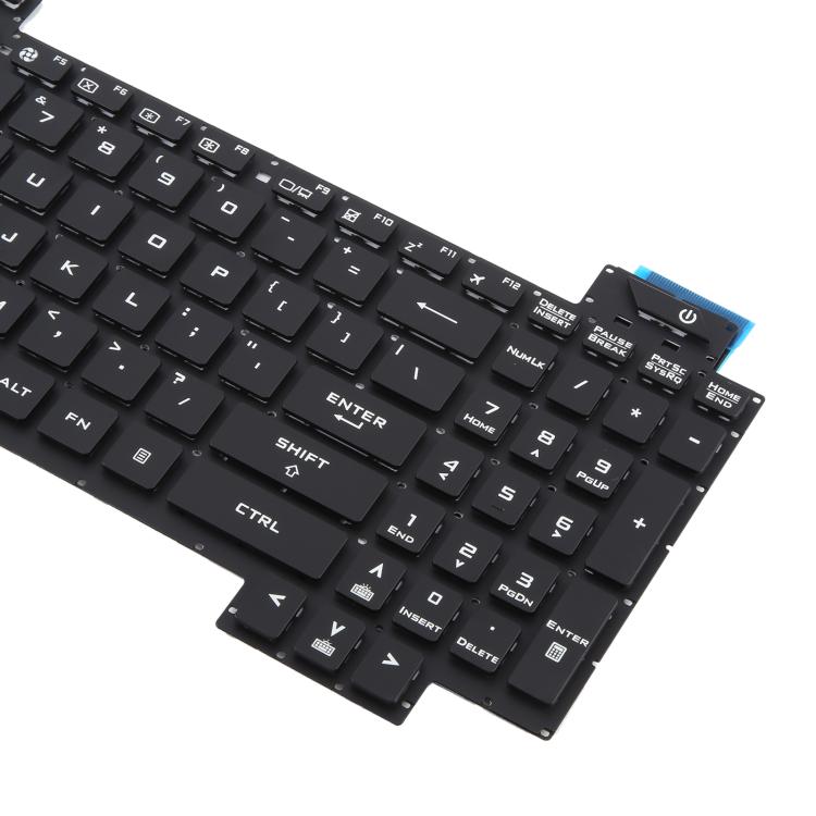 US Version Backlit Laptop Keyboard for Asus FX63 FX63V FX503VM FX503VD ZX63VE FZ63V GL503VS(White) - Replacement Keyboards by PMc TechLife | Online Shopping South Africa | PMc TechLife | Buy Now Pay Later Mobicred