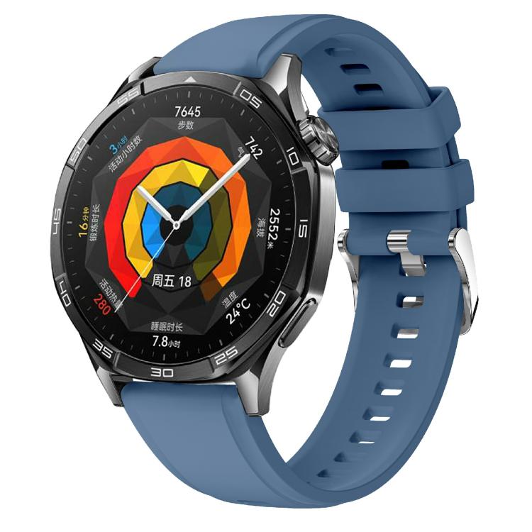Kalebol 22mm Universal Silicone Watch Strap(Topa Blue) - 22mm Bands by Kalebol | Online Shopping South Africa | PMc TechLife | Buy Now Pay Later Mobicred