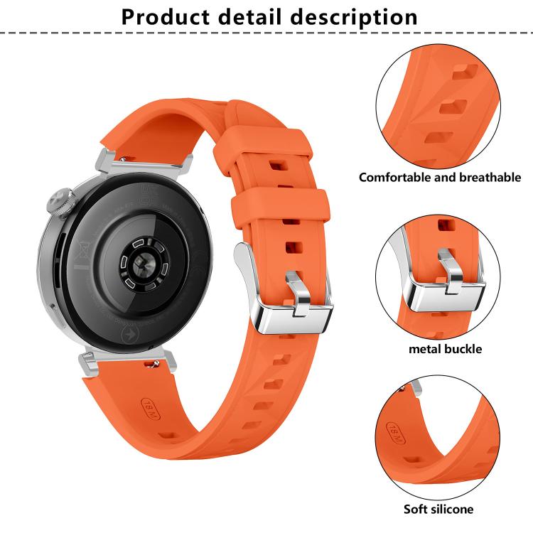 Kalebol 18mm Universal Diamond Embossed Silicone Strap(Starlight) - 18mm Bands by Kalebol | Online Shopping South Africa | PMc TechLife | Buy Now Pay Later Mobicred