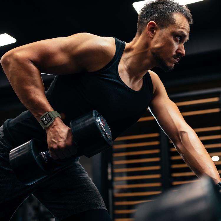 For Apple Watch 46mm / 45mm / 44mm / 42mm VIETAO Carbon Fiber Silicone Strap(Grass Green) - free shipping - PMc TechLife - Order now!