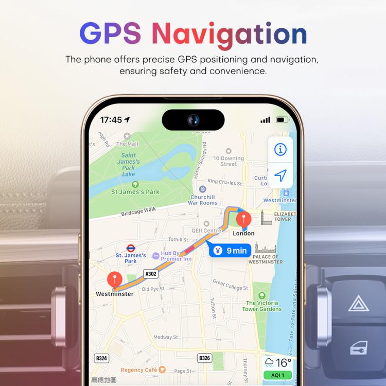 A88 / i16 Pro Max, 2GB+16GB, 6.6 inch Android 8.1 MTK6580A Quad Core, OTG, Network: 3G, Dual SIM, Plug:US Plug(Titanium Black) - free shipping - PMc TechLife - Order now!