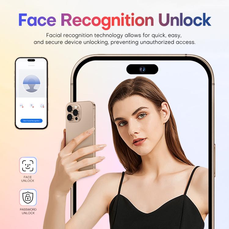 A88A / i16 Pro Max, 6GB+64GB, 6.6 inch Android 12 MTK6762 Helio G25 Octa Core, NFC, OTG, Network: 4G, Dual SIM, Plug:US Plug(Titanium White) - free shipping - PMc TechLife - Order now!