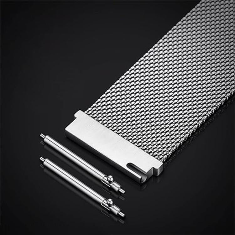 Kalebol 22mm Universal Loop Double Magnetic Buckle Milanese Strap(Black) - free shipping - PMc TechLife - Order now!