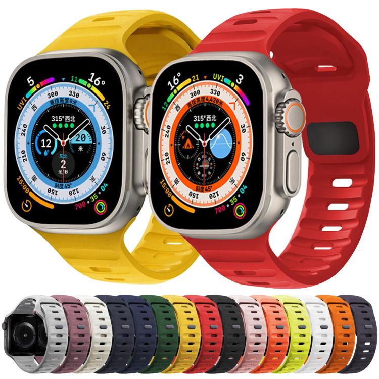 For Apple Watch 42mm / 41mm / 40mm / 38mm Kalebol Sport Silicone Strap(Green) - Watch Bands by Kalebol | Online Shopping South Africa | PMC TechLife | Buy Now Pay Later Mobicred