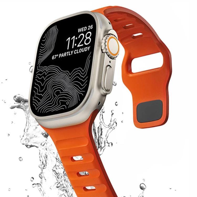 For Apple Watch 42mm / 41mm / 40mm / 38mm Kalebol Sport Silicone Strap(Green) - Watch Bands by Kalebol | Online Shopping South Africa | PMC TechLife | Buy Now Pay Later Mobicred