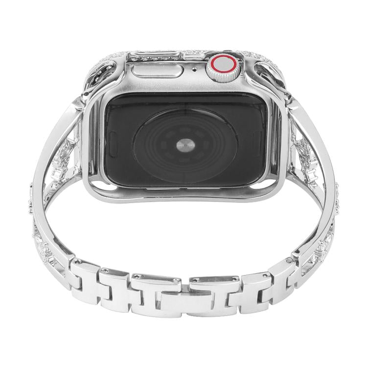 For Apple Watch 42mm / 41mm / 40mm / 38mm Kalebol Zirconia Watch Strap(Silver) - free shipping - PMC TechLife - Order now!