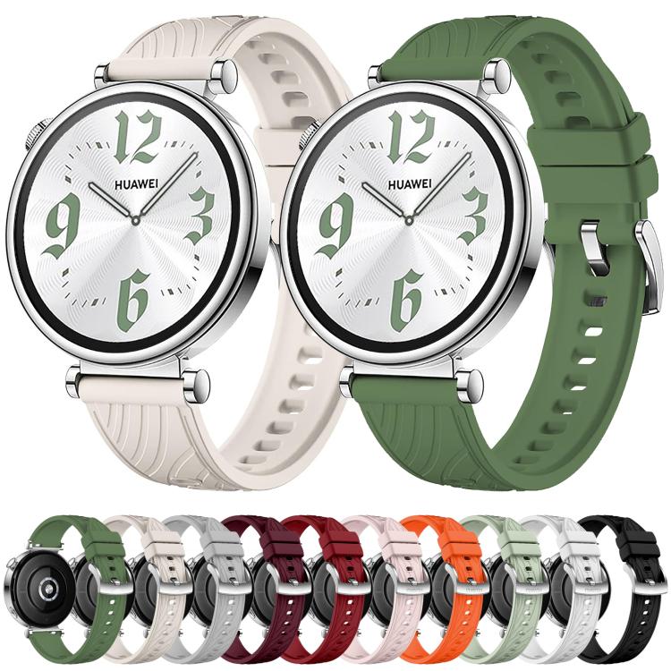 Kalebol 18mm Universal Textured Silicone Silver Buckle Strap(Starlight) - free shipping - PMc TechLife - Order now!