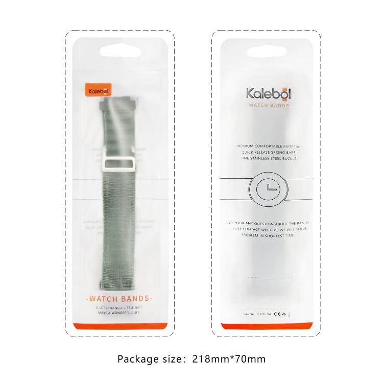For Apple Watch 42mm / 41mm / 40mm / 38mm Kalebol Aline Nylon Loop Watch Band(Wine Red) - Watch Bands by Kalebol | Online Shopping South Africa | PMC TechLife | Buy Now Pay Later Mobicred