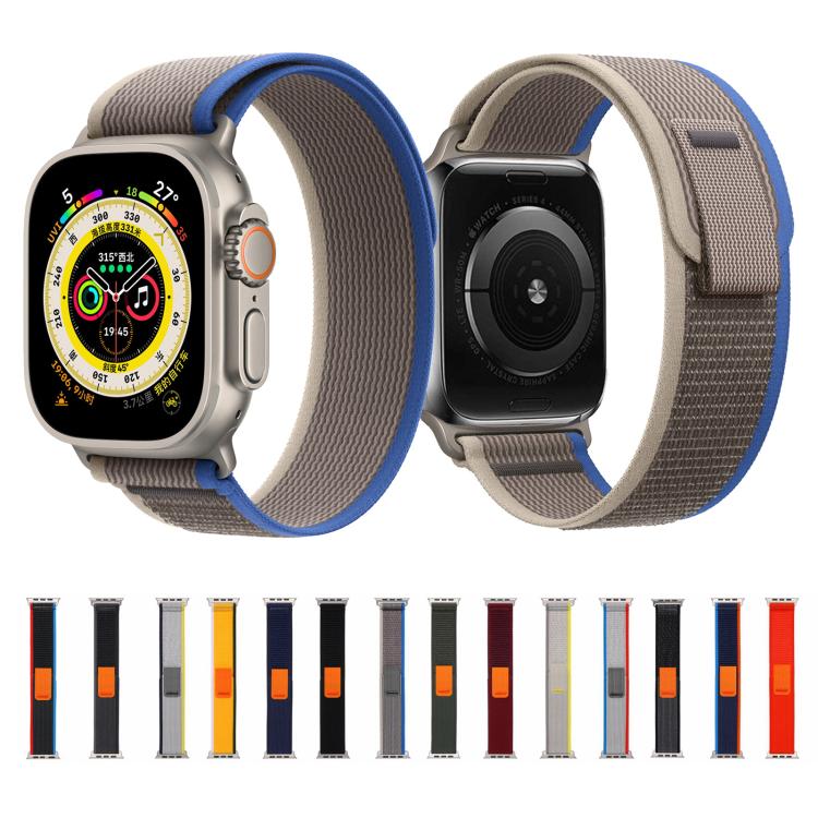 For Apple Watch 42mm / 41mm / 40mm / 38mm Kalebol Wild Track Loop Nylon Watch Band(Sea Salt) - Watch Bands by Kalebol | Online Shopping South Africa | PMC TechLife | Buy Now Pay Later Mobicred