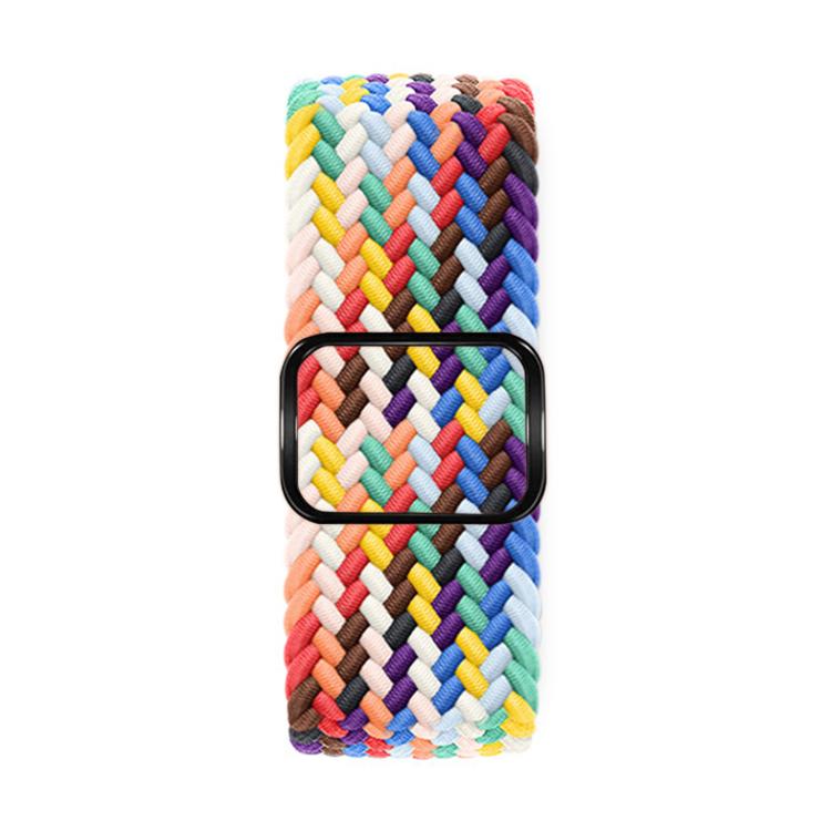 For Apple Watch 46mm / 49mm / 45mm / 44mm Kalebol Eight Buckle Nylon Braided Watch Band(Rainbow) - Watch Bands by Kalebol | Online Shopping South Africa | PMC TechLife | Buy Now Pay Later Mobicred