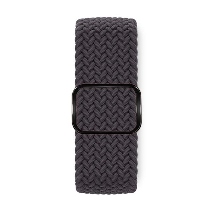 For Apple Watch 46mm / 49mm / 45mm / 44mm Kalebol Eight Buckle Nylon Braided Watch Band(Space Gray) - Watch Bands by Kalebol | Online Shopping South Africa | PMC TechLife | Buy Now Pay Later Mobicred