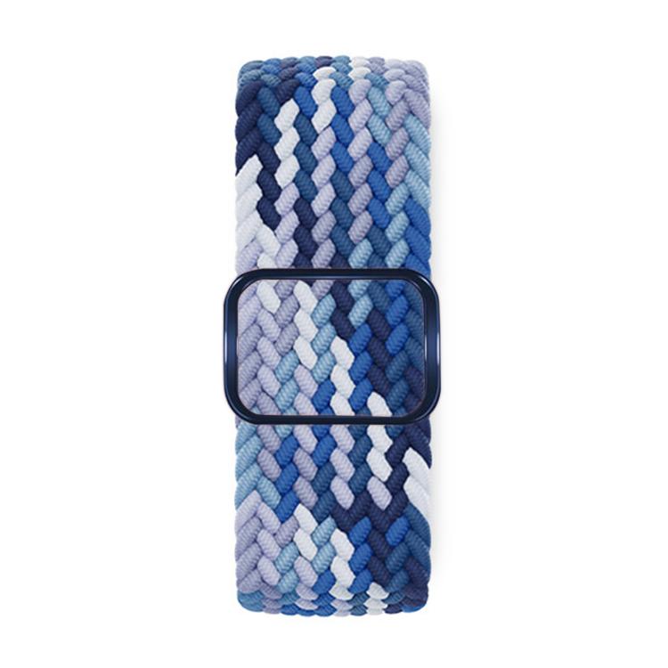 For Apple Watch 42mm / 41mm / 40mm / 38mm Kalebol Eight Buckle Nylon Braided Watch Band(Blueberry) - Watch Bands by Kalebol | Online Shopping South Africa | PMC TechLife | Buy Now Pay Later Mobicred